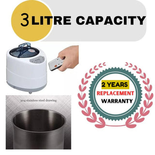 NIVKART Portable Steam Bath With 2 Litre Steamer | Remote | Chair | Tent Size 84 * 84 * 94(CMS)