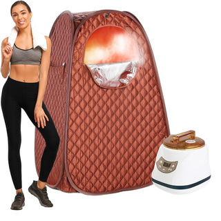 NIVKART Ultra Premium Portable Steam Sauna Bath With 2 Litre Steamer | Remote | Tent Size 78 * 77 * 144(CMS)