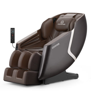 COMFIER Full Body Massage Recliner Chair,Brown