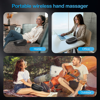 COMFIER Smart Hand Massager Machine,APP Control,Hand Massage with Heat and Compression,Massager for Arthristis,Carpal Tunnel,Hand Wrist Finger Massager,3 Heat Levels&3 Intensities,Gifts for Women,Men