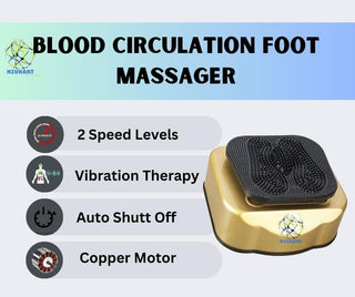 NIVKART Full Body Oxygen And Blood Circulation Massager Machine Vibration And Magnetic Therapy For, Arthritis,Constipation, Muscles Pain Relief, Obesity, - nivkart.com