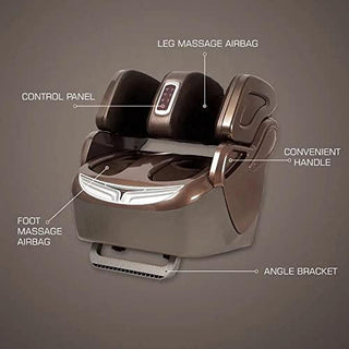 NIVKART Leg Foot Calf Massager Air Pressure For Pain Relief With Heat And 3 level Intensity And 5 Programs Lead To 17 Kinds Of Different Massage Combinations Corded Electric (2 Years Warranty) - nivkart.com