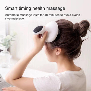 NIVKART Hair Scalp Rechargeable Electric Head Kneading Massager, Handheld Portable Head Scratcher Massager for Hair Growth, Full Body Pain Relief, Deep Clean & Stress Relax |1 YEAR WARRANTY - nivkart.com