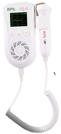 BPL Home Care Medical Technologies Fetal Battery Doppler(White) Latest Technology (FD02) - nivkart.com