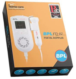 BPL Home Care Medical Technologies Fetal Battery Doppler(White) Latest Technology (FD02) - nivkart.com