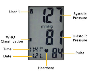 BPL Medical Technologies Automatic Blood Pressure Monitor BPL120/80 B1 - (White) (BPL 120/80 B1) - nivkart.com