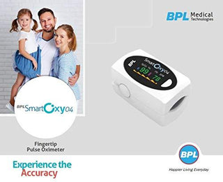 BPL Medical Technologies Pulse Oximeter Oxy 04, White - nivkart.com