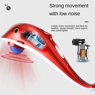 NIVGROW Dolphin Body Massager Electronic Hammer Massager With 1 Year Warranty - nivkart.com