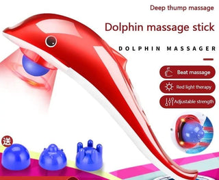 NIVGROW Dolphin Body Massager Electronic Hammer Massager With 1 Year Warranty - nivkart.com