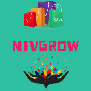 NIVGROW Professional Massage Gun, Powerful Handheld Massager Machine for Deep Muscle Massage Facial Relaxer Pain Relief Multicolour, Battery Powered - nivkart.com