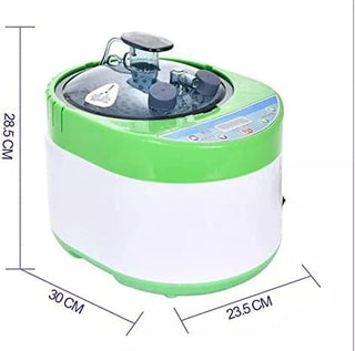 NIVKART 4 Liters Sauna Steamer, Portable Steam Generator with Remote Control, Stainless Steel Pot, Spa Machine with Timer Display for Body Detox - nivkart.com