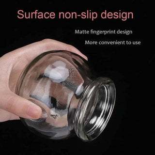 NIVKART Chinese Medical Magnetic Acupuncture Vacuum Cupping Set OF 16 |Cupping therapy set | Accupuncture Cupping Therapy For Pain Relief Anti Slip | Hijama Fire Glass Cupping Set - nivkart.com