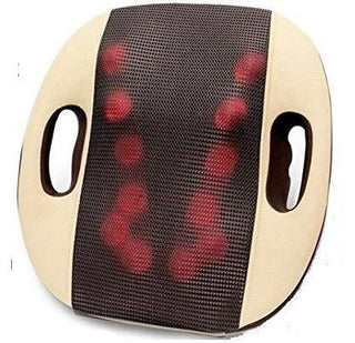 NIvkart Corded Electric Blueidea Back Massage Cushion Car Seat Massager Portable Massage For Back Pain Back Massager For Chair And Sofa 3D Back Massager 12 Ball Massager Deep Massage Cushion - nivkart.com