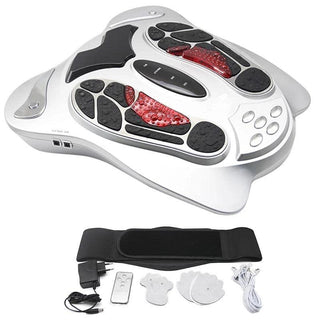 NIVKART Corded Electric Health Protection Instrument Acupressure Foot and Sole Massage Therapy for Blood Circulation Leg Pain Wave Massager for Pain Relief Infrared Therapy for Relax - nivkart.com