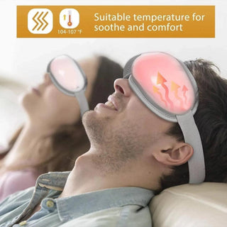 NIVKART Expert Rechargeable 6-in-1 Eye Massager with Heat, Bluetooth, Music, Voice, Sleep and 3D Massage for Reduced Eye Strain Dark Circles Dry Eyes, 4 Modes for Total Comfort, White - nivkart.com