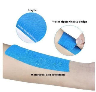 NIVKART K Tape Physiotherapy Kinesiology Tape Latex free Breathable Athletic Sports Tape for Injury Muscle Pain Relief Joint Support and Muscle Recovery Tape (5mX5cm) (Pack of 1) - nivkart.com