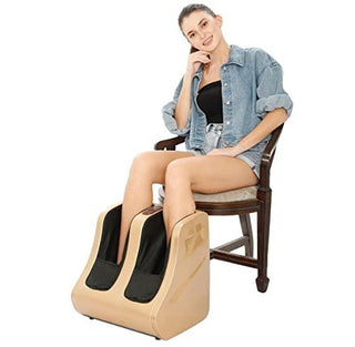 NIVKART Leg Foot Massager for Pain Relief Foot, Calf and Leg Massage with Vibration and Heat Therapy AIR PRESSURE TECHNOLOGY (Hand Like Pressing) And 1 Year Warranty - nivkart.com