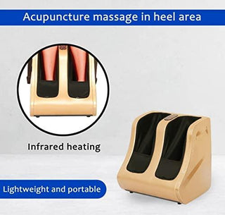 NIVKART Leg Foot Massager for Pain Relief Foot, Calf and Leg Massage with Vibration and Heat Therapy AIR PRESSURE TECHNOLOGY (Hand Like Pressing) And 1 Year Warranty - nivkart.com