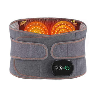 NIVKART Lower Back Pain Relief Belt With Infrared Heating Wirless Back Pain Relief Belt | Lumbar support belt | Orthopedic belt With Heat And Vibration - nivkart.com