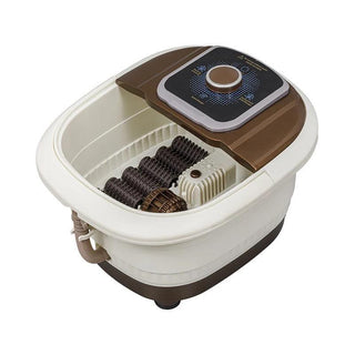 NIVKART Manual Foot Spa Bath Massager With Heat | 12 Massage Rollers, Heating Function, Adjustable Temperature Control | 1 Year Warranty - nivkart.com