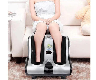 NIVKART Premium Foot, Calf & Leg Massager, 3 Massage level 4 motors,Heat And Vibration with different massage modes and 1 year warranty - nivkart.com