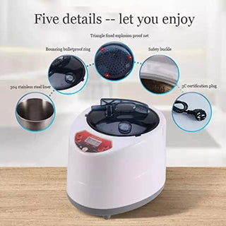 NIVKART STEAM GENERATOR FOR SAUNA THERAPY/SAUNA STEAMER POT/Home Spa Sauna Steam Generator with Timer Display Portable Body Detox Fumigation Machine for Steam Bath Box/Wooden Barrel/Bath TuB - nivkart.com