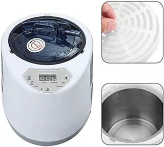 NIVKART STEAM GENERATOR FOR SAUNA THERAPY/SAUNA STEAMER POT/Home Spa Sauna Steam Generator with Timer Display Portable Body Detox Fumigation Machine for Steam Bath Box/Wooden Barrel/Bath TuB - nivkart.com