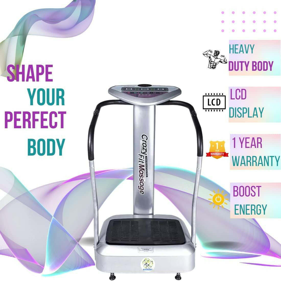 crazy fit massage vibration machine price Whole Body Vibration Machine Exercise Platform Crazy Fit Massage main image 1