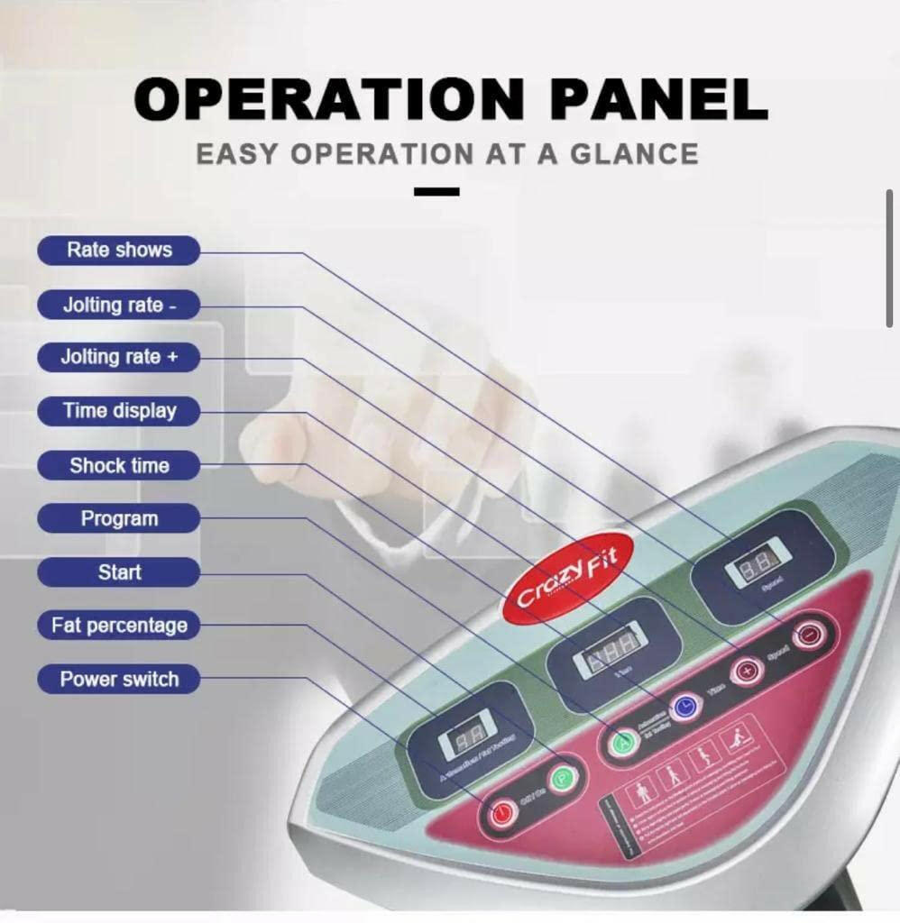 Crazy Fit Massager | Full Body Vibration machine – nivkart.com